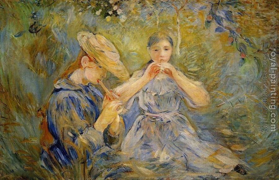 Berthe Morisot : The Flageolet